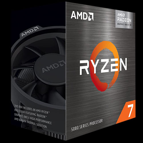 AMD Ryzen 7 5700G 8 core 16 thread Desktop Processor with Radeon Graphics