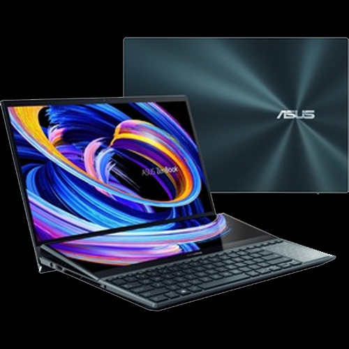 ASUS ZenBook Pro Duo 15 UX582 15.6" Touchscreen Notebook Intel Core i9-11900H Octa-core 32GB RAM 1TB SSD Celestial Blue