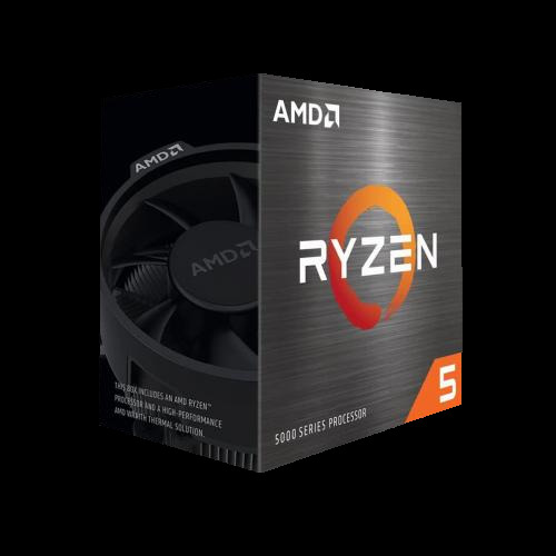 AMD Ryzen 5 5500 6 Core 12 Thread Unlocked Desktop Processor with Wraith Stealth Cooler