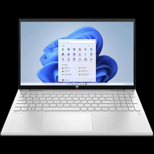 HP Pavilion x360 15.6" Touchscreen 2-in-1 Laptop Intel Core i5-1235U 12 GB RAM 256 GB SSD Natural Silver