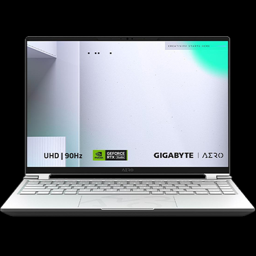 GIGABYTE AERO 14 OLED 14.0" 90Hz 2.8K QHD+ Gaming Notebook Intel Core i7-13700H 16GB RAM 1TB SSD NVIDIA GeForce RTX 4050 6GB Silver
