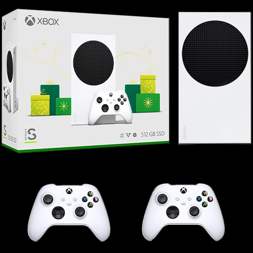 Xbox Series S 512GB SSD Console White + Xbox Wireless Controller Robot White