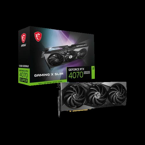 MSI GeForce RTX 4070 SUPER 12G GAMING X SLIM