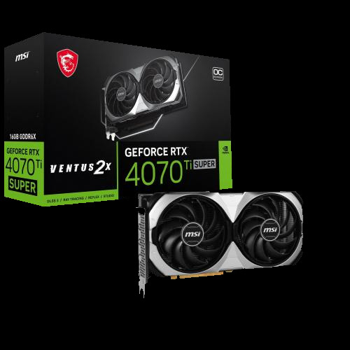 MSI GeForce 4070 Ti Super 16GB Ventus 2X OC Graphic Card