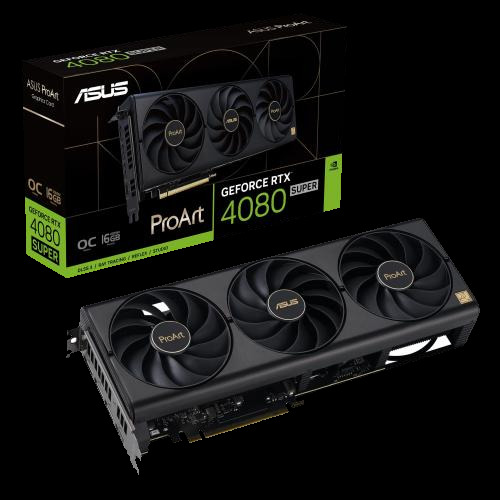 ASUS ProArt GeForce RTX 4080 SUPER 16GB GDDR6X OC Edition Graphics Card