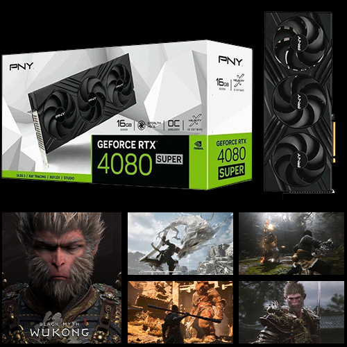 PNY NVIDIA GeForce RTX 4080 SUPER Graphic Card
